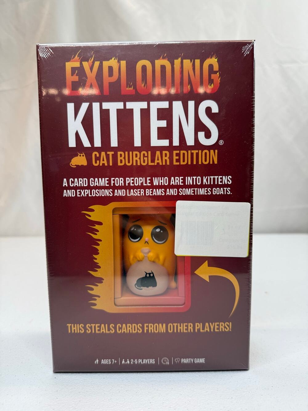 Exploding Kittens Cat Burglar Edition Card Game SEALED